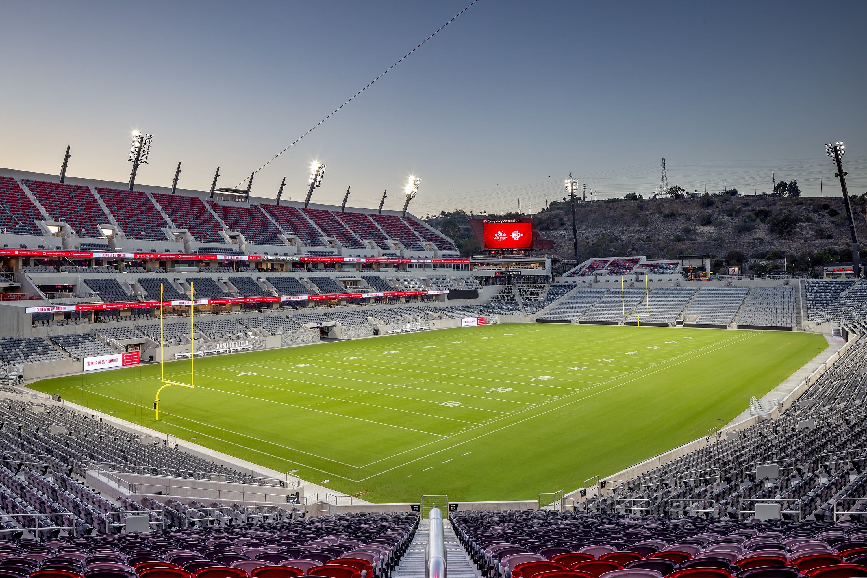 Snapdragon Stadium Interior