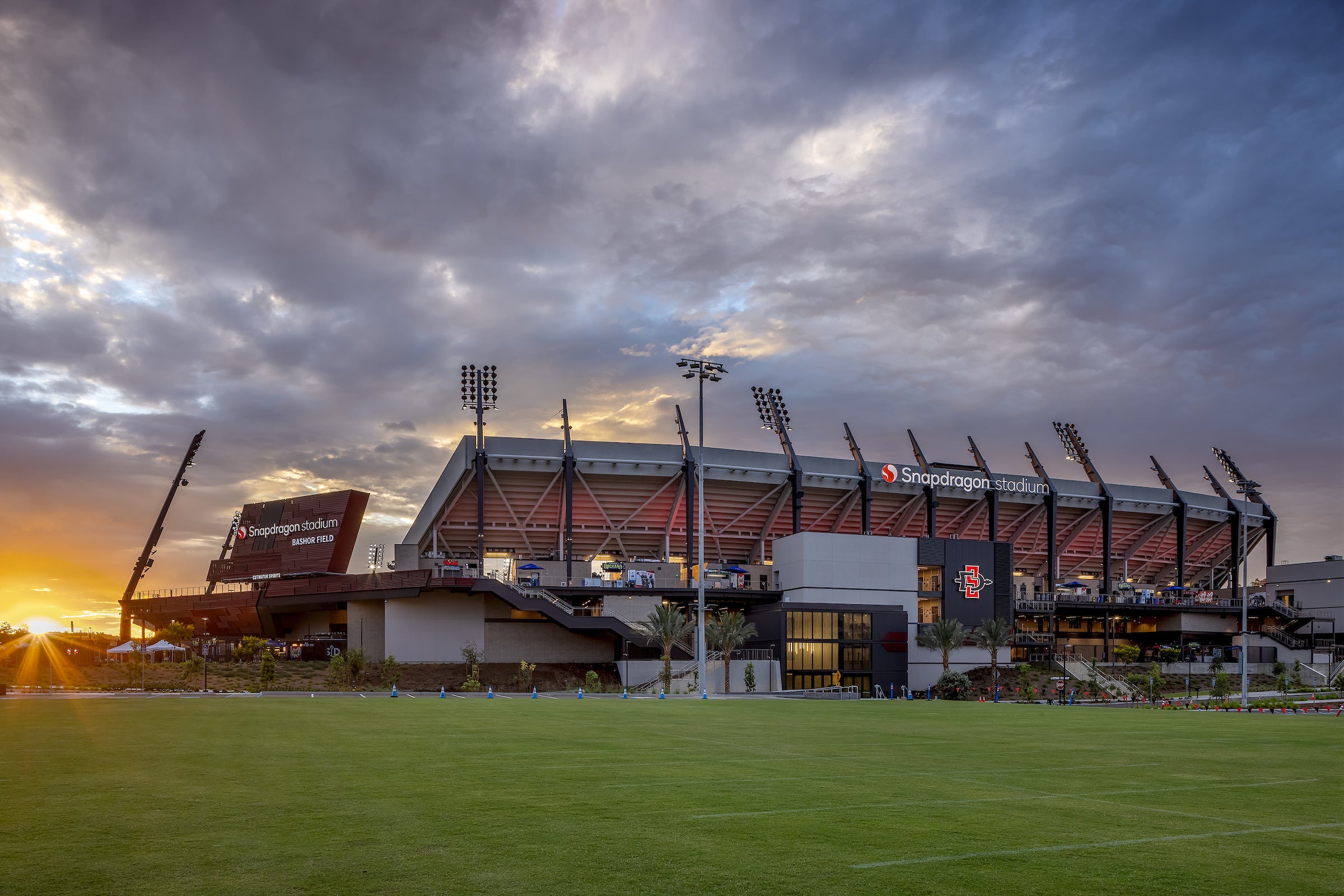 Snapdragon Stadium Exterior