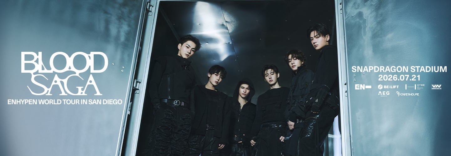 ENHYPEN WORLD TOUR 'BLOOD SAGA' IN SAN DIEGO