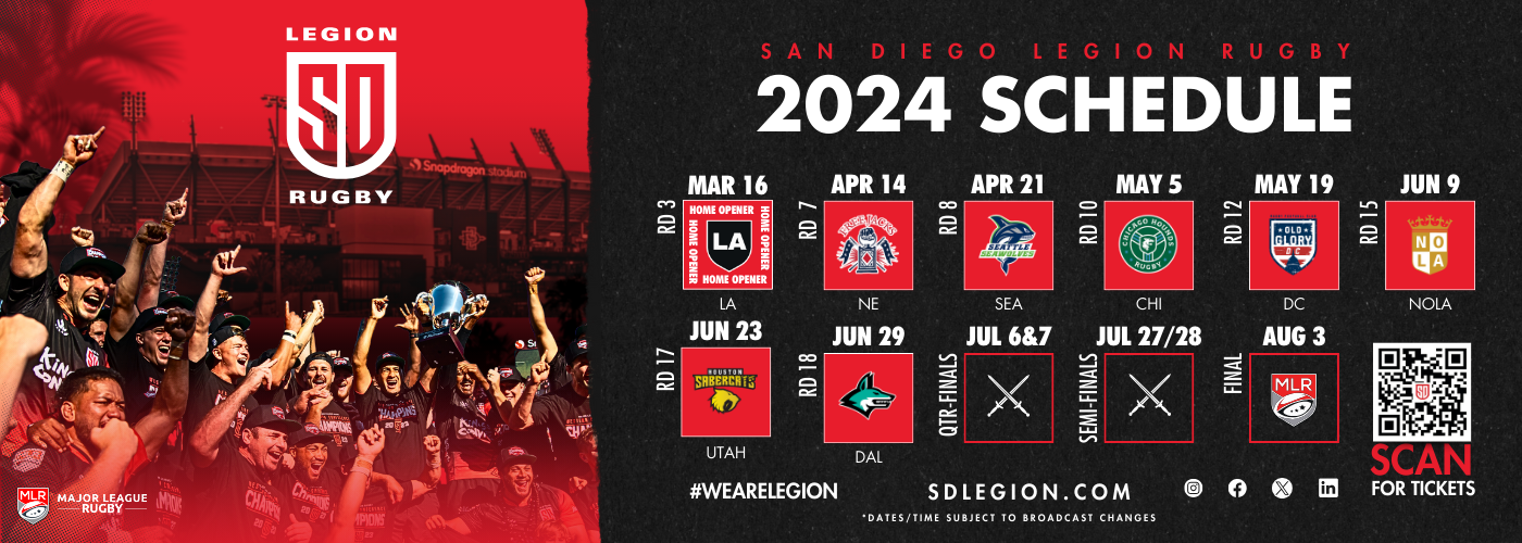 San Diego Legion Rugby Snapdragon Stadium