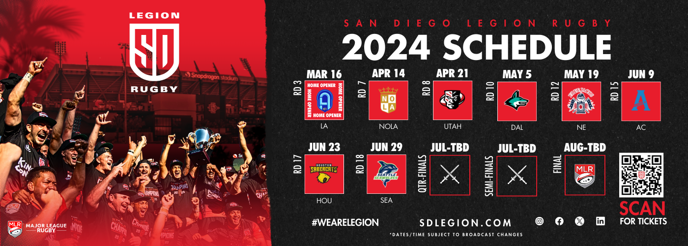 San Diego Legion Rugby Snapdragon Stadium