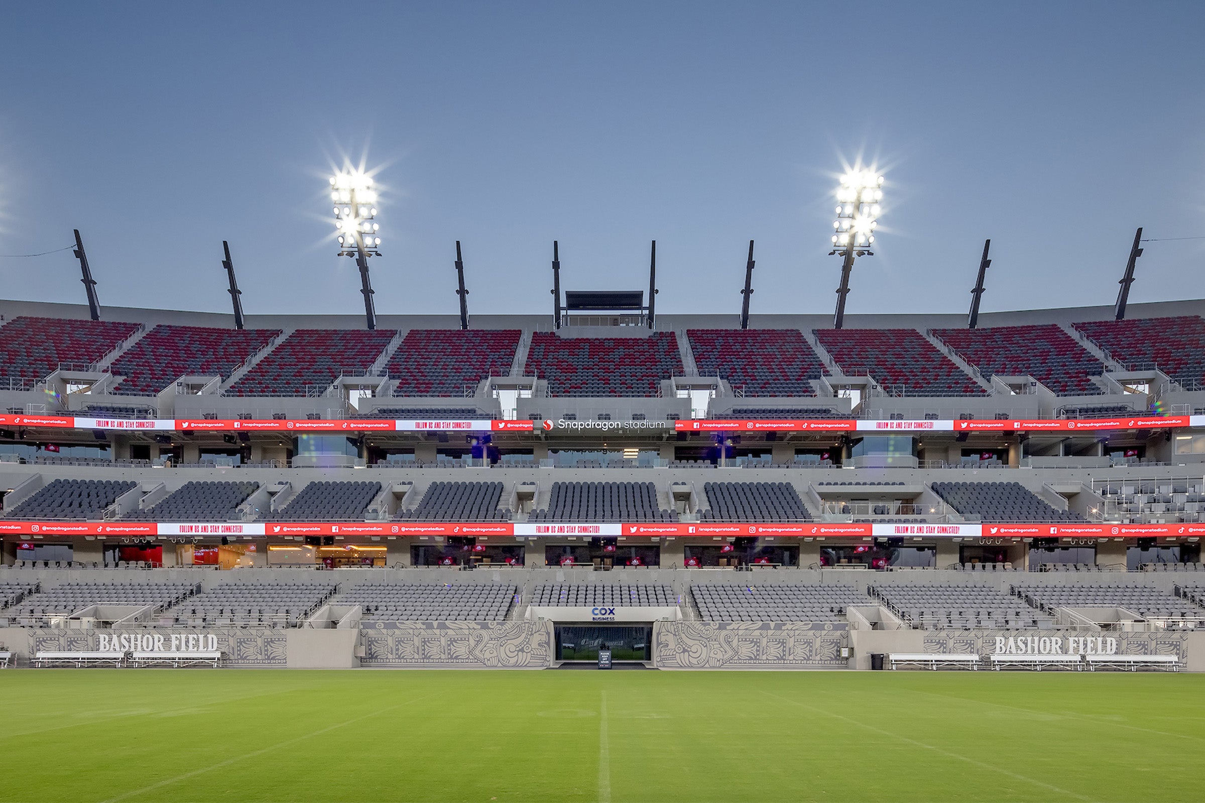 Snapdragon Stadium Interior